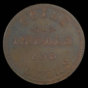 Canada, J. Hooper, no denomination : 1895