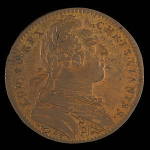 France, Louis XV, no denomination : 1751