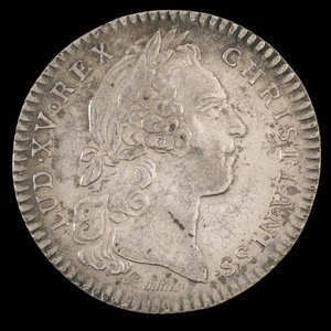 France, Louis XV, no denomination : 1757