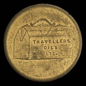 Canada, Travellers Oils Ltd., no denomination :