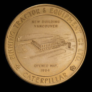 Canada, Finning Tractor & Equipment Co. Ltd., no denomination : 1964