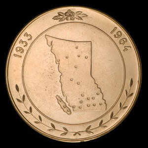 Canada, Finning Tractor & Equipment Co. Ltd., no denomination : 1964