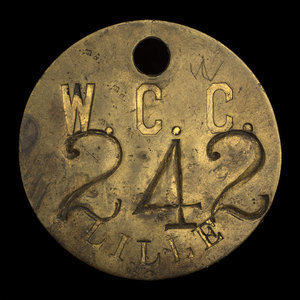 Canada, Western Canadian Collieries (W.C.C.) Limited, no denomination : 1919