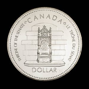 Canada, Elizabeth II, 1 dollar : 1977