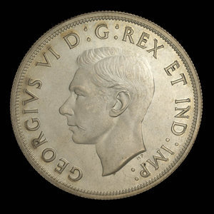 Canada, George VI, 1 dollar : 1938