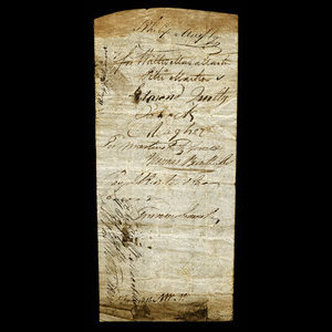 Canada, Shannan, Livingston & Co., 8 pounds, 18 shillings : November 4, 1815