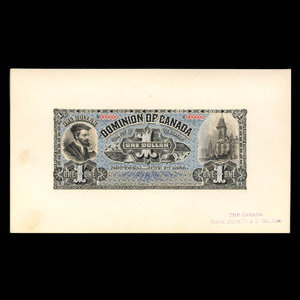 Canada, Dominion of Canada, 1 dollar : June 1, 1886