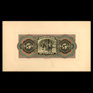 Canada, Dominion of Canada, 5 dollars : 1902