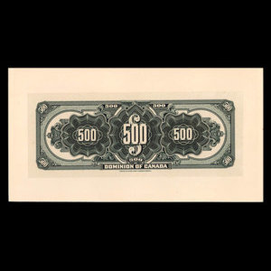 Canada, Dominion of Canada, 500 dollars : January 3, 1911