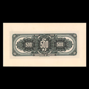 Canada, Dominion of Canada, 500 dollars : January 3, 1911