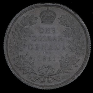 Canada, George V, 1 dollar : 1911