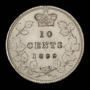 Canada, Victoria, 10 cents : 1899