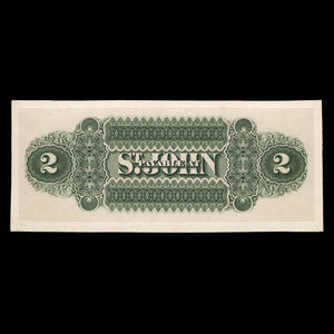 Canada, Dominion of Canada, 2 dollars : 1870
