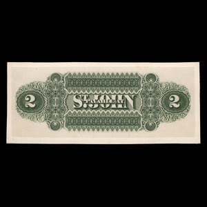 Canada, Dominion of Canada, 2 dollars : 1870