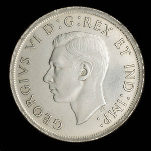 Canada, George VI, 1 dollar : 1939