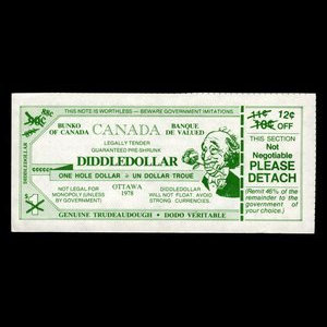 Canada, The Printers Graphic Services Ltd., 1 dollar : 1978