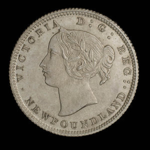 Canada, Victoria, 5 cents : 1870