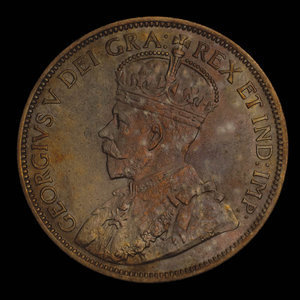 Canada, George V, 1 cent : 1912