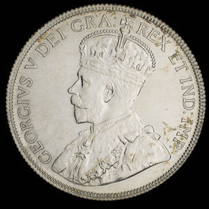 Canada, George V, 50 cents : 1936