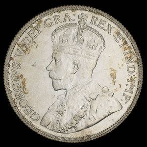 Canada, George V, 50 cents : 1936