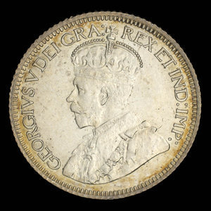 Canada, George V, 10 cents : 1936