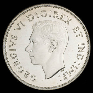 Canada, George VI, 50 cents : 1941