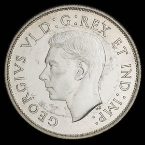 Canada, George VI, 50 cents : 1941