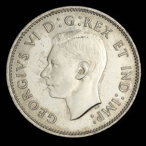 Canada, George VI, 5 cents : 1942