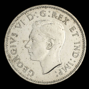 Canada, George VI, 5 cents : 1942