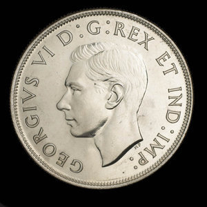 Canada, George VI, 1 dollar : 1945