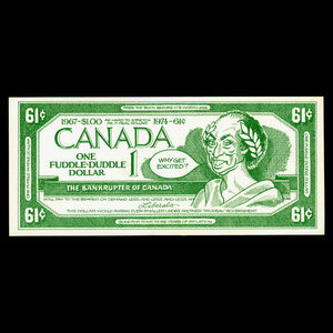 Canada, Progressive Conservative Party of Canada, 61 cents : 1974