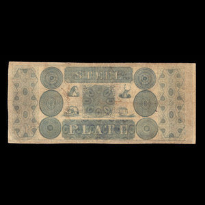 Canada, Bank of Ottawa, 5 dollars : 1838