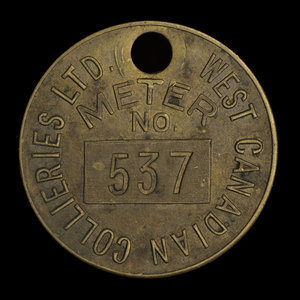 Canada, Western Canadian Collieries (W.C.C.) Limited, no denomination : 1957