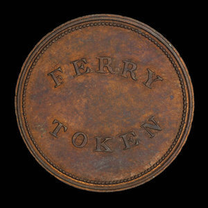 Canada, Halifax Steamboat Company, 1 fare : 1870