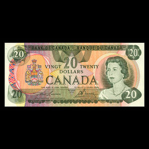 Canada, Bank of Canada, 20 dollars : 1979