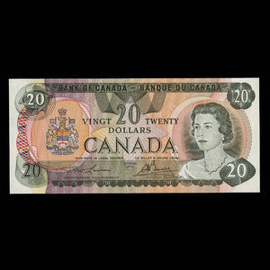 Canada, Bank of Canada, 20 dollars : 1979