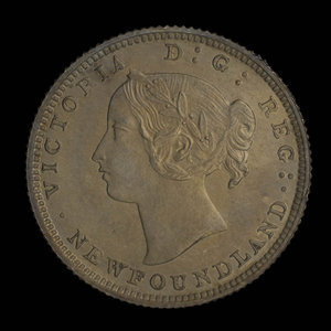Canada, Victoria, 5 cents : 1873