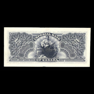 Canada, Imperial Bank of Canada, 5 dollars : October 1, 1902