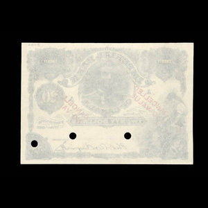 Canada, Imperial Bank of Canada, 20 dollars : October 1, 1902