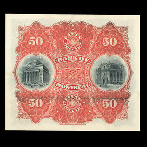 Canada, Bank of Montreal, 50 dollars : January 2, 1903