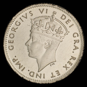 Canada, George VI, 10 cents : 1944