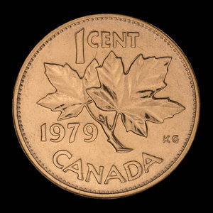 Canada, Elizabeth II, 1 cent : 1979