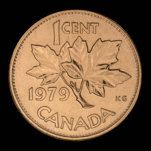 Canada, Elizabeth II, 1 cent : 1979