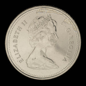 Canada, Elizabeth II, 10 cents : 1979