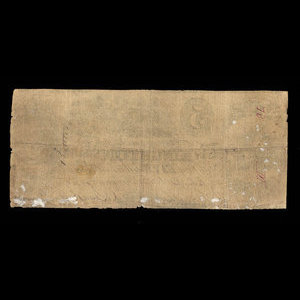 Canada, Kingston Bank, 5 dollars : October 12, 1840