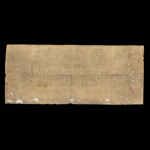 Canada, Kingston Bank, 5 dollars : October 12, 1840