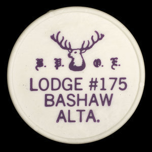 Canada, Elks ( B.P.O.E.) Lodge No. 175, no denomination :