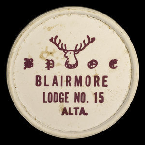 Canada, Elks ( B.P.O.E.) Lodge No. 15, no denomination :