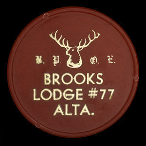 Canada, Elks ( B.P.O.E.) Lodge No. 77, no denomination :