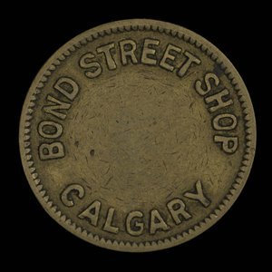 Canada, Bond Street Shop, no denomination : 1922